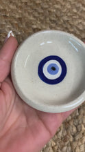 Load and play video in Gallery viewer, Handmade Evil Eye Trinket Dish
