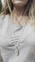 Load and play video in Gallery viewer, Selenite Wire Necklace.
