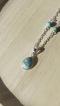 Load and play video in Gallery viewer, Copper Turquoise Necklace
