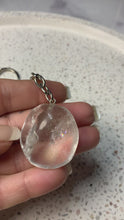 Load and play video in Gallery viewer, Clear Quartz Key Charm
