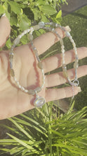 Load and play video in Gallery viewer, Labradorite with Pearl Necklace
