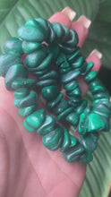 Load and play video in Gallery viewer, Malachite Chunky Bracelet
