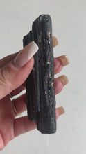 Load and play video in Gallery viewer, Raw Black Tourmaline Chunk.
