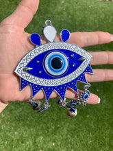Load image into Gallery viewer, Evil Eye with Bell&#39;s Medium  Charm.
