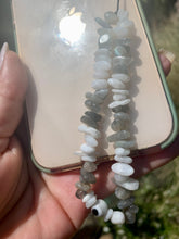 Load image into Gallery viewer, Labradorite &amp; Moonstone - Phone Charm

