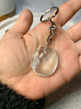 Load image into Gallery viewer, Clear Quartz Key Charm
