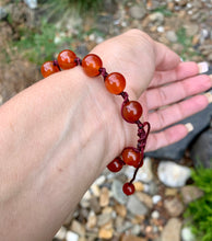 Load image into Gallery viewer, Carnelian String Bracelet
