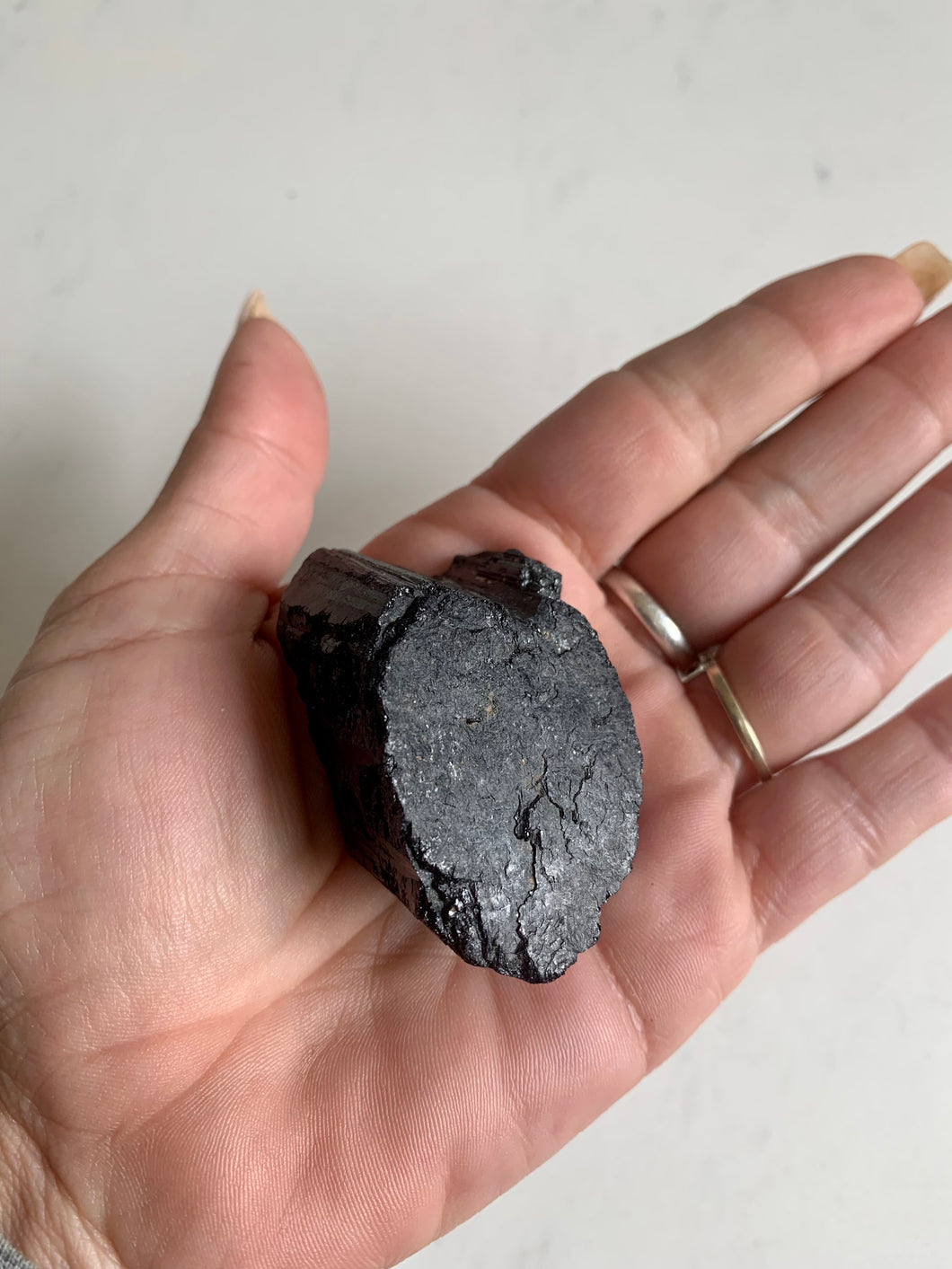 Raw Black Tourmaline Chunk