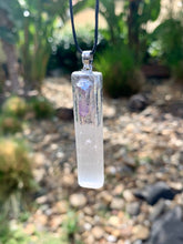 Load image into Gallery viewer, Selenite Pendant.
