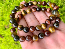 Load image into Gallery viewer, Tigers Eye Trinity Bracelet
