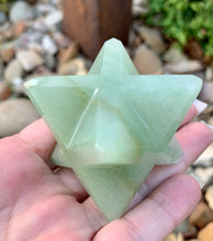 Load image into Gallery viewer, Green Aventurine Merkaba.
