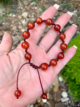 Load image into Gallery viewer, Carnelian String Bracelet
