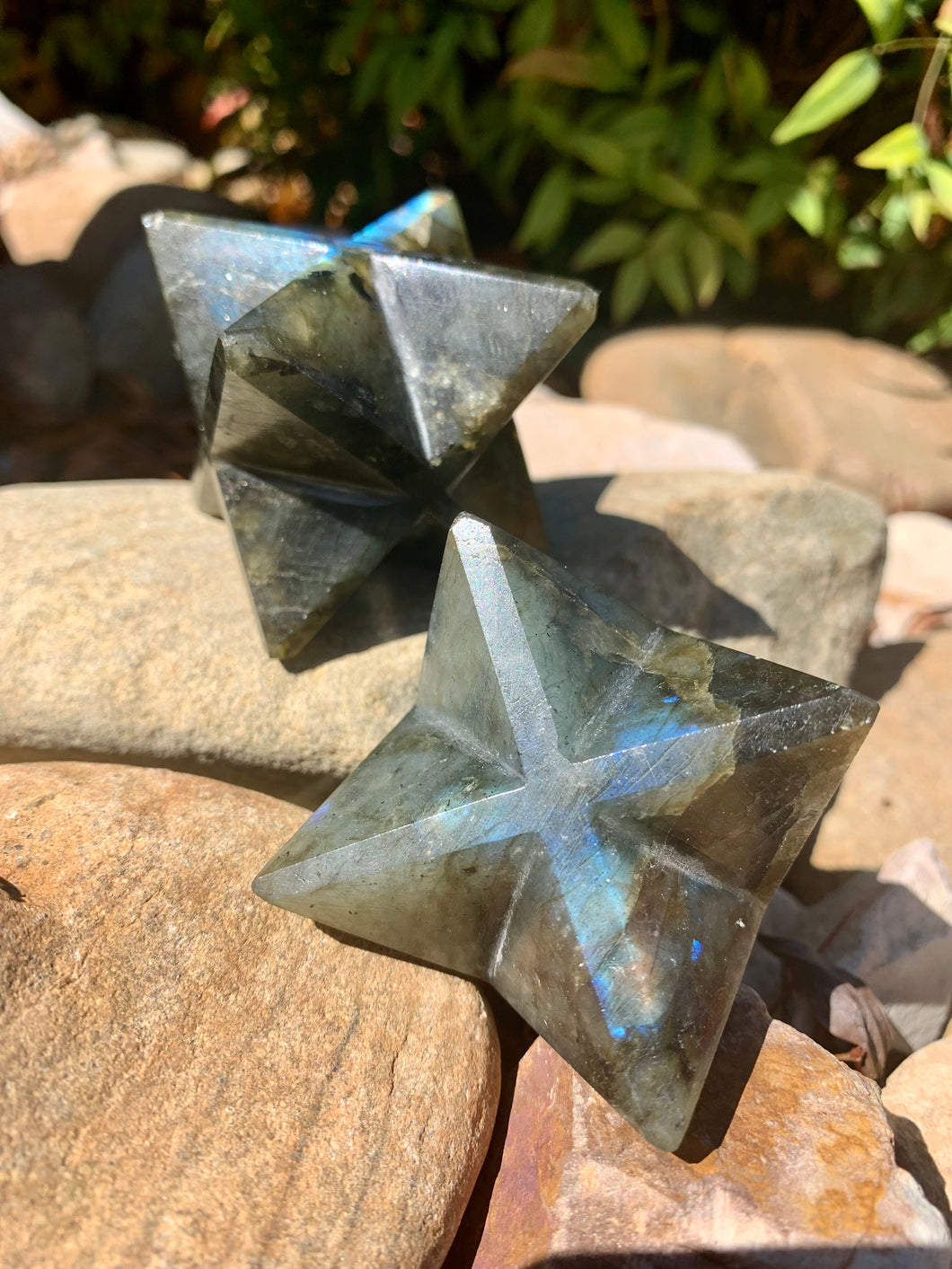 Labradorite Merkaba