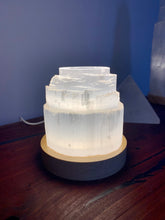 Load image into Gallery viewer, Selenite Candle Holder
