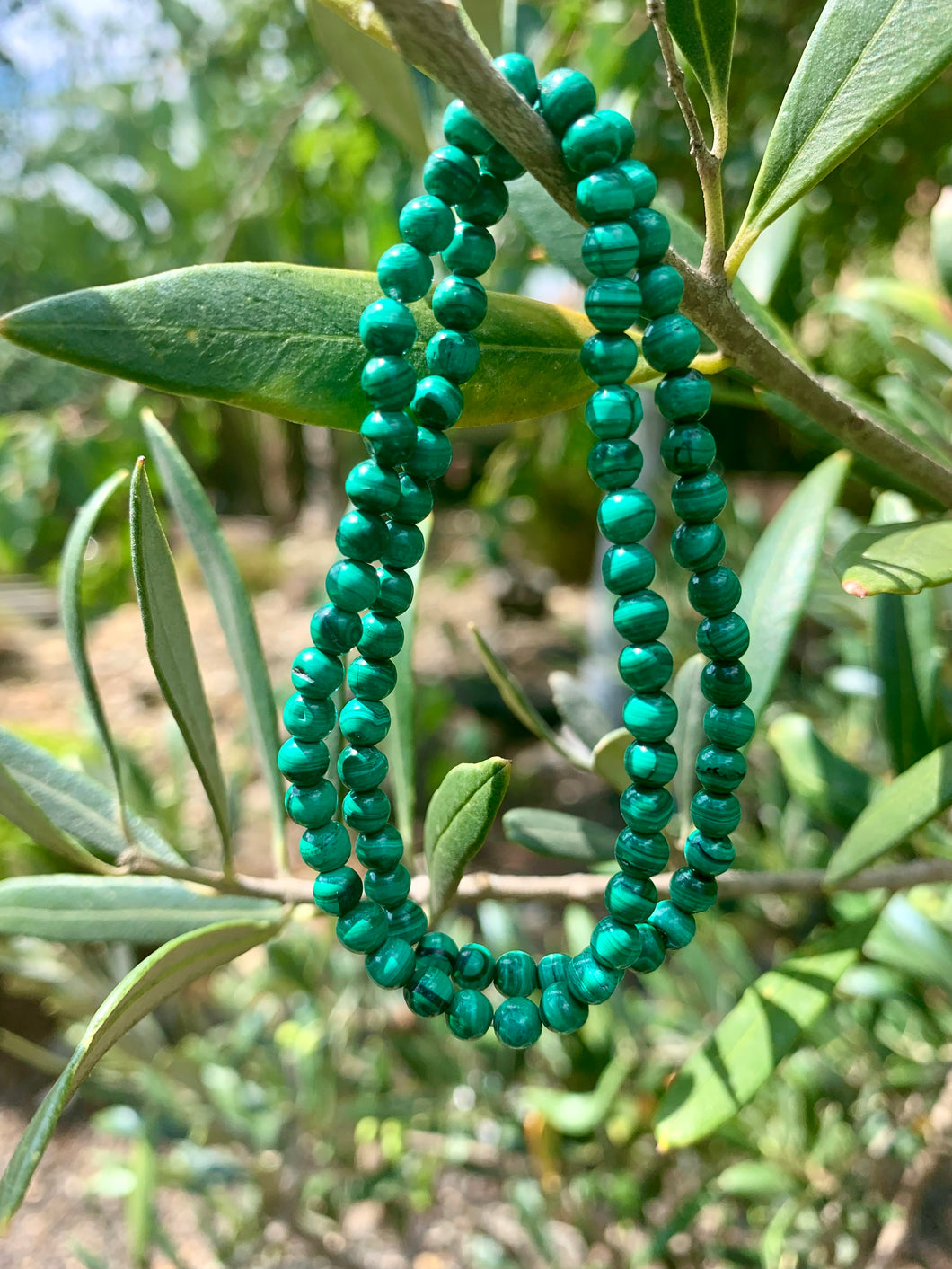 Malachite Bracelet.