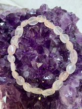 Load image into Gallery viewer, Rose Quartz Nugget Bracelet
