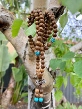 Load image into Gallery viewer, Wooden Mala Bead Necklace/ Bracelet
