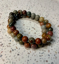 Load image into Gallery viewer, Polychrome Jasper Bracelet
