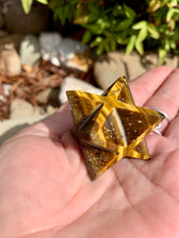 Load image into Gallery viewer, Tigers Eye Merkaba
