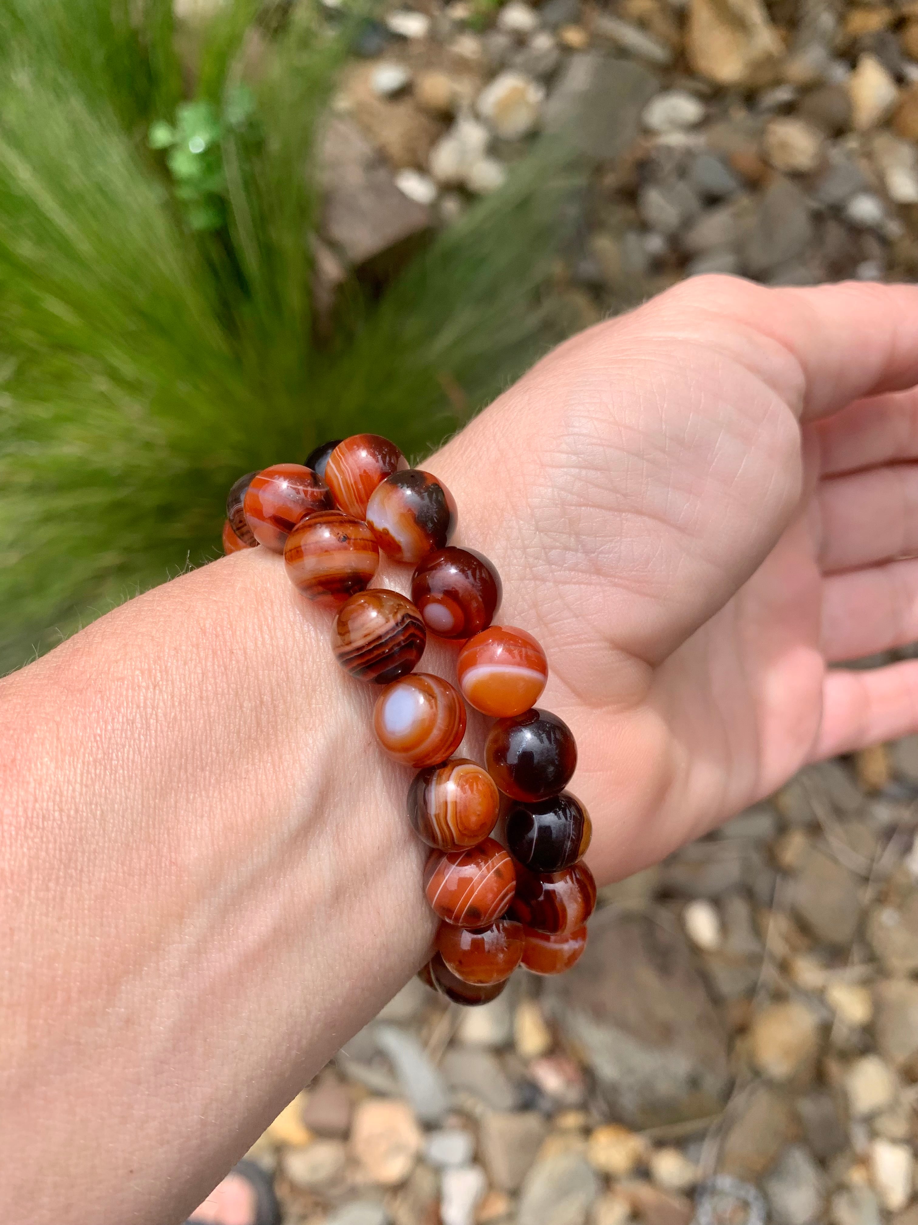 Botswana Agate Bracelt