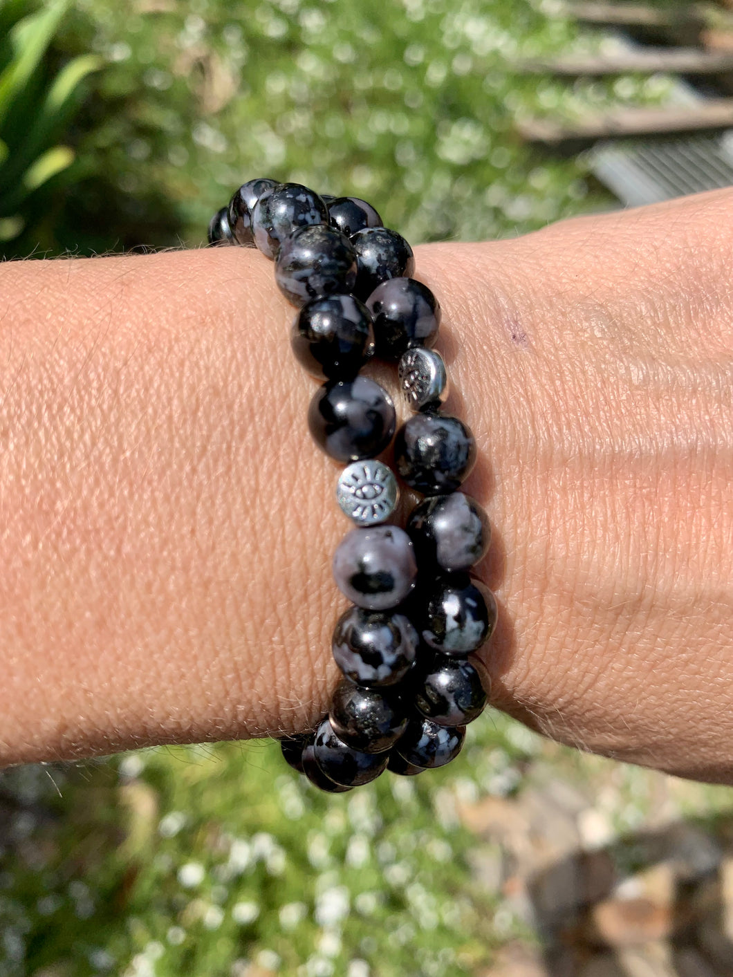 Indigo Gabbro -AKA -Mystic Merlinite Bracelet