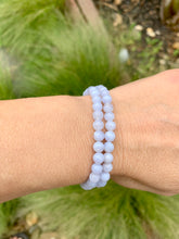 Load image into Gallery viewer, Blue Lace Agate Bracelet.
