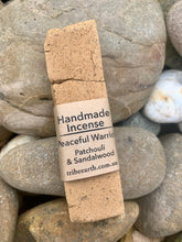 Load image into Gallery viewer, Handmade Incense Blocks ~ PEACEFUL WARRIOR ~
