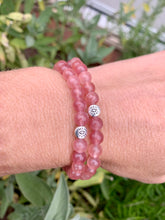 Load image into Gallery viewer, Strawberry Quartz Bracelet
