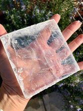 Load image into Gallery viewer, Natural Selenite Square Charging Plates
