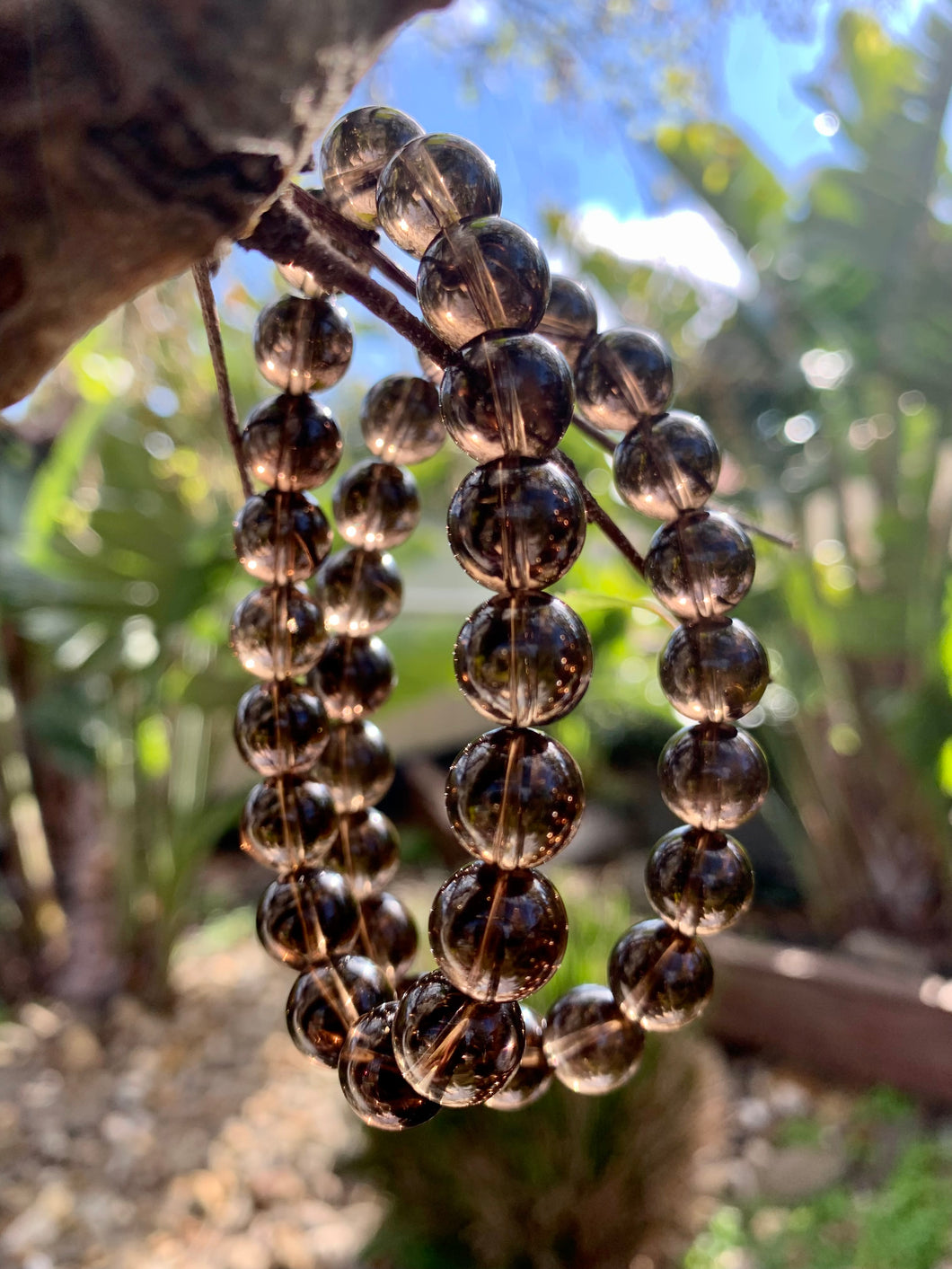 Smokey Quartz Bracelet.