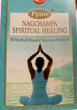 Load image into Gallery viewer, Nag Champa  Spiritual healing - Herbal Masala Incense Sticks
