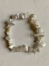 Load image into Gallery viewer, Rainbow Moonstone Chip Bracelet
