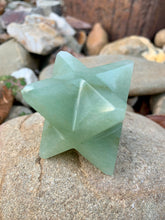 Load image into Gallery viewer, Green Aventurine Merkaba.
