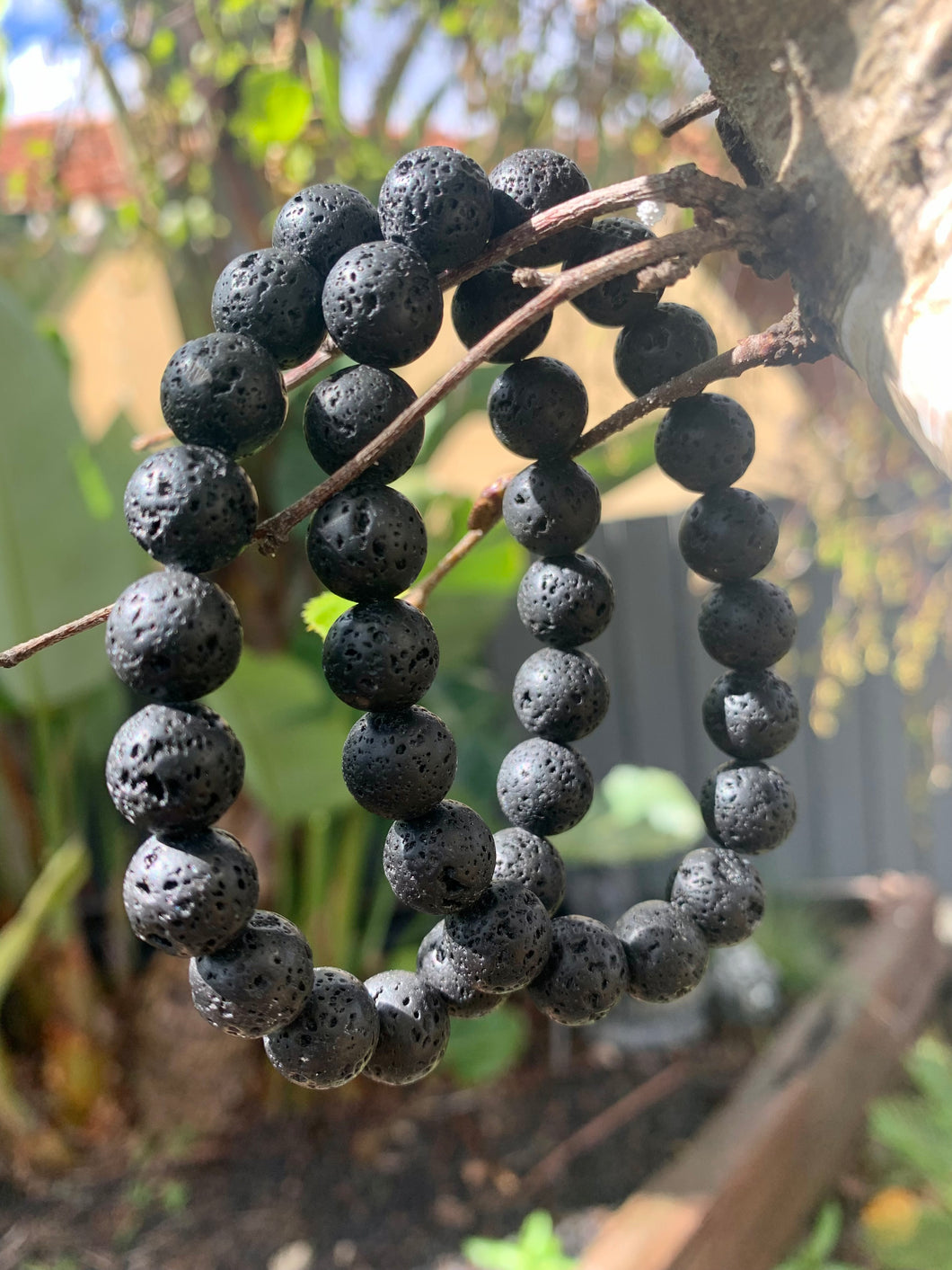 Black Lava Bracelet