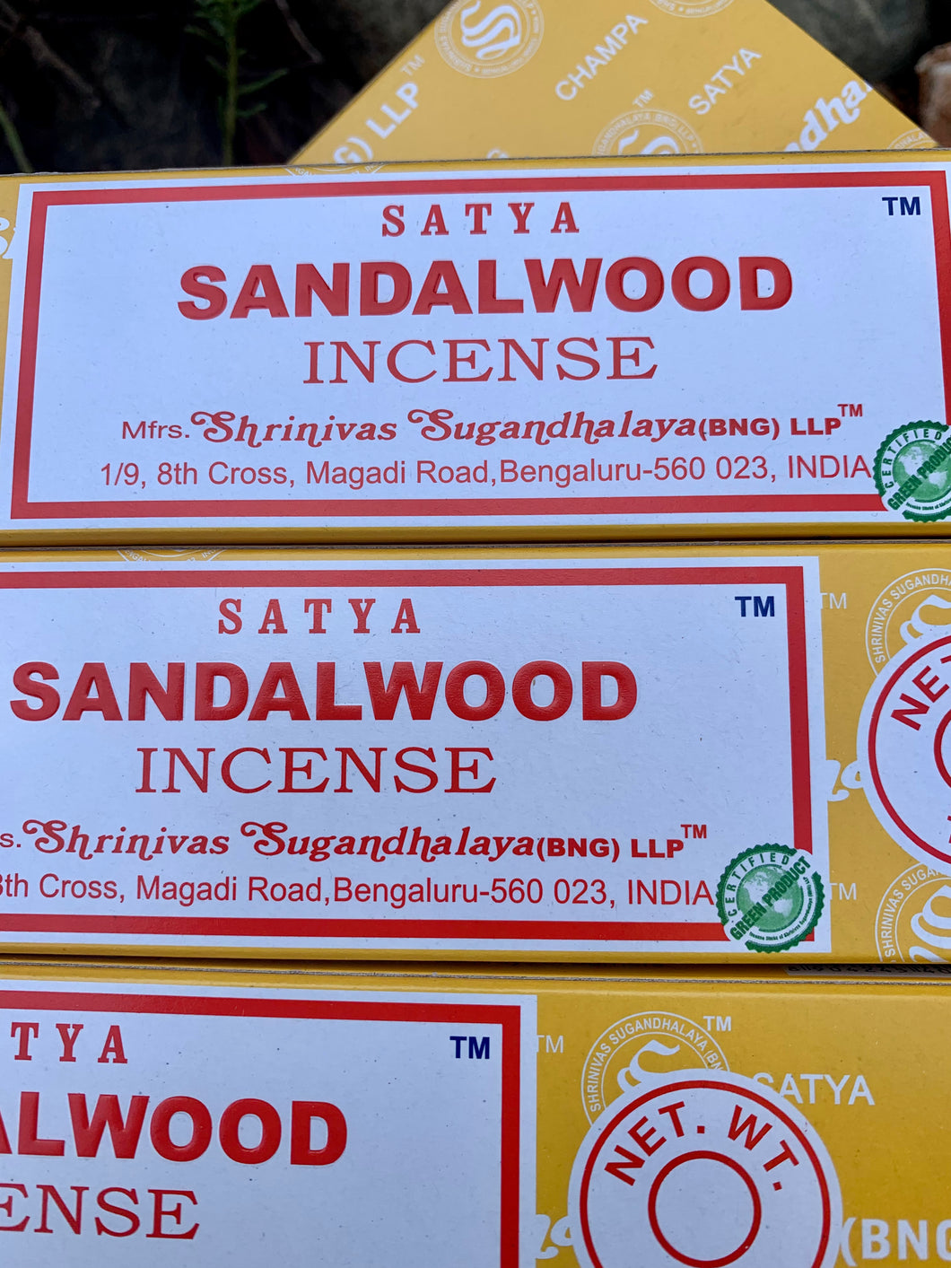 Satya Sandalwood Incense Sticks