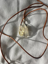 Load image into Gallery viewer, Boho Necklace ~ Citrine &amp; Clear Quartz ~
