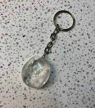 Load image into Gallery viewer, Clear Quartz Key Charm
