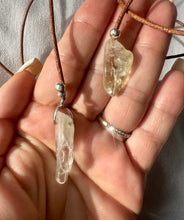 Load image into Gallery viewer, Boho Necklace ~ Citrine &amp; Clear Quartz ~
