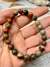 Load image into Gallery viewer, Polychrome Jasper Bracelet
